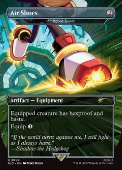 Swiftfoot Boots - Air Shoes Secret Lair Drop - Sonic